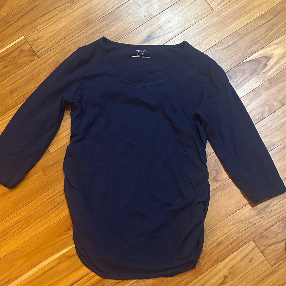 Merona Women's Dark Blue Long Sleeve Top